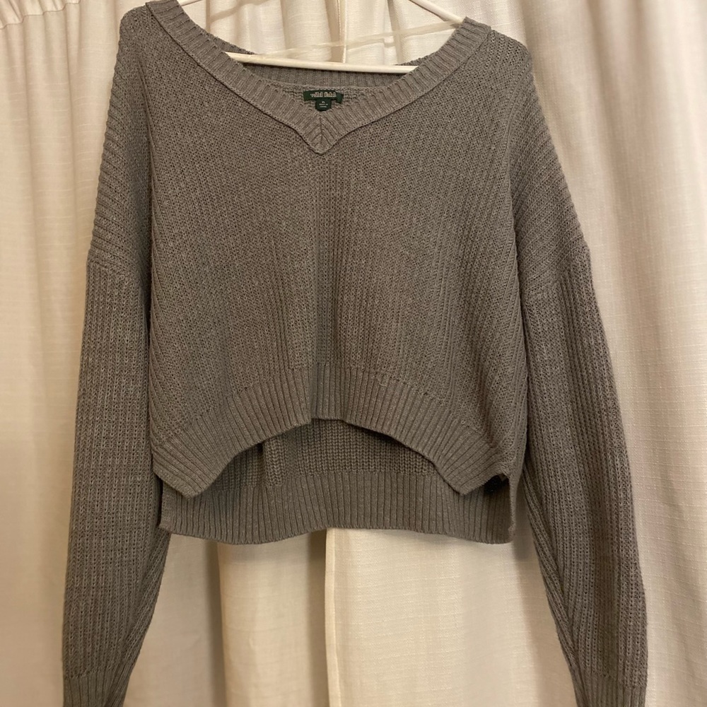 cropped sweater
